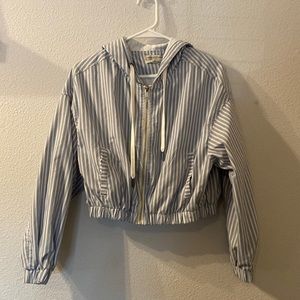 Urban Outfitters Sloan striped bomber jacket size small